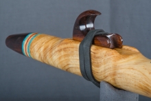 Ponderosa Pine Burl Native American Flute, Minor, Mid B-4, #J8K (7)